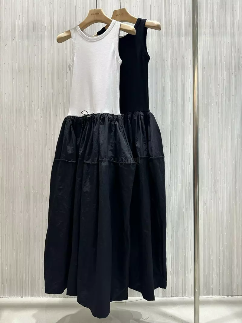 Neroli36 - Korean Women Fashion - #momslook - Mix One-piece - 6