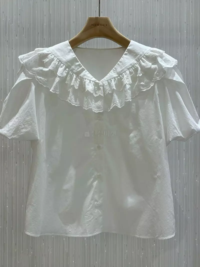 Neroli36 - Korean Women Fashion - #thatsdarling - Cindy Blouse - 6