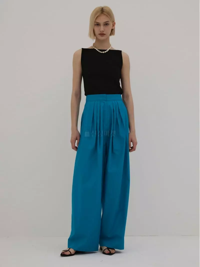 Neroli36 - Korean Women Fashion - #womensfashion - Mag Rib Sleeveless - 2