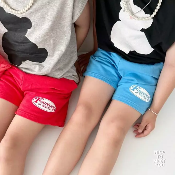 Nice To Meet You - Korean Children Fashion - #kidsstore - Pangi Shorts - 3