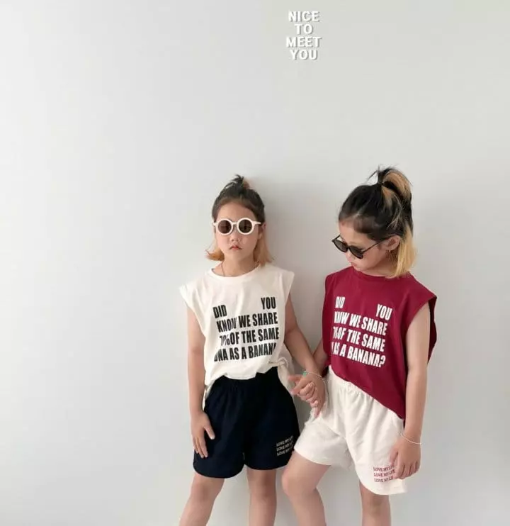 Nice To Meet You - Korean Children Fashion - #magicofchildhood - Mix Sleeveless - 11