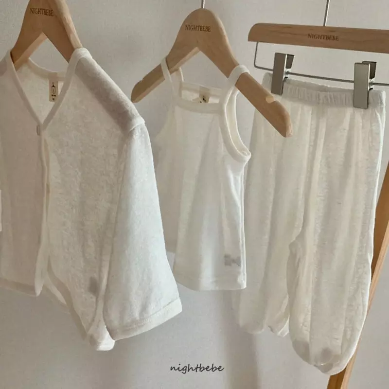 Night Bebe - Korean Baby Fashion - #babyfever - Linen Pants - 5
