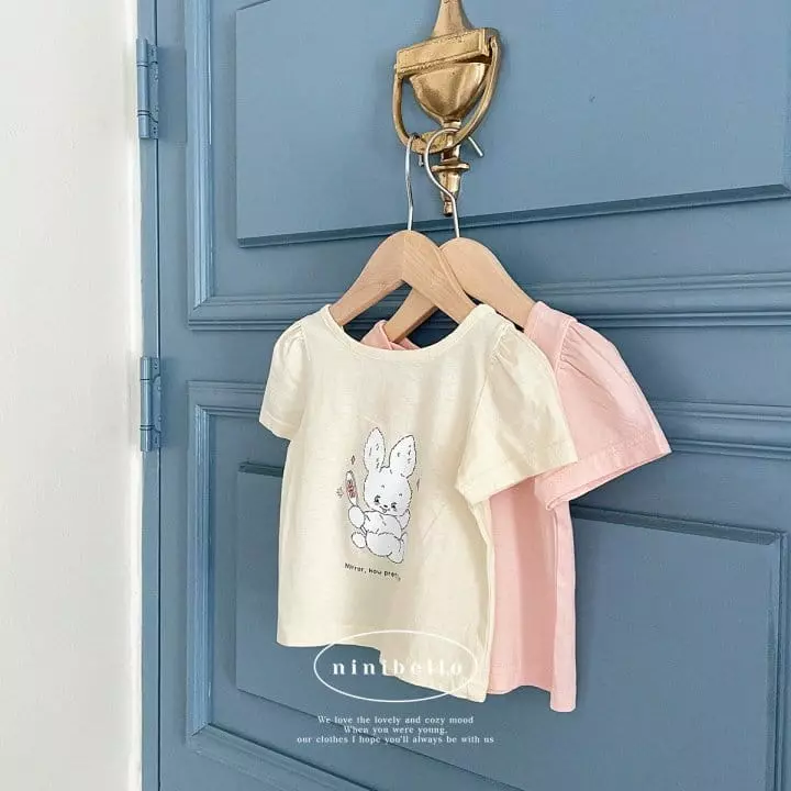 Ninibello - Korean Children Fashion - #Kfashion4kids - Rabbit Puff Tee - 3