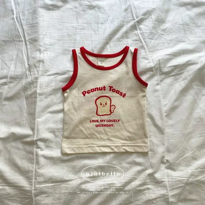 Ninibello - Korean Children Fashion - #designkidswear - Toast Color Sleeveless - 10