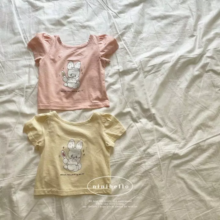 Ninibello - Korean Children Fashion - #stylishchildhood - Rabbit Puff Tee - 10