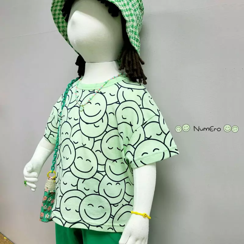 Numero - Korean Children Fashion - #Kfashion4kids - Smile Tee - 5