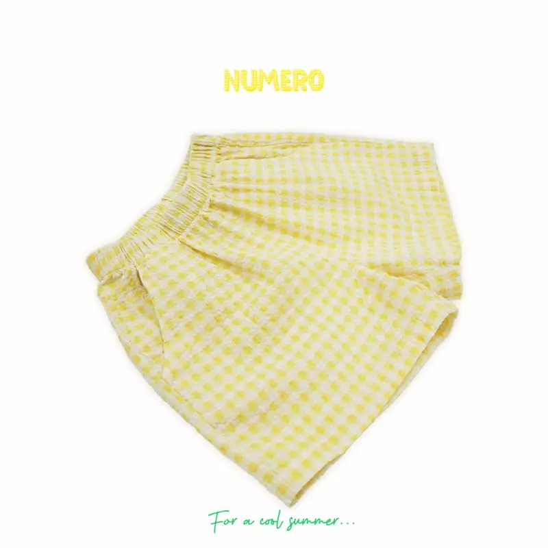 Numero - Korean Children Fashion - #fashionkids - Bobo Check Shorts - 2