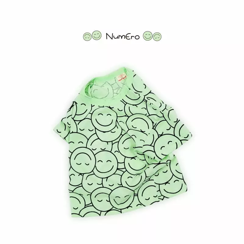 Numero - Korean Children Fashion - #fashionkids - Smile Tee