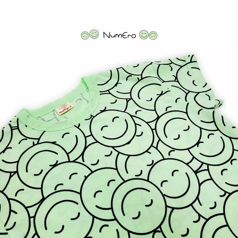 Numero - Korean Children Fashion - #kidsshorts - Smile Tee - 2