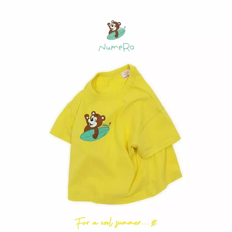 Numero - Korean Children Fashion - #kidzfashiontrend - Surfing Tee - 7