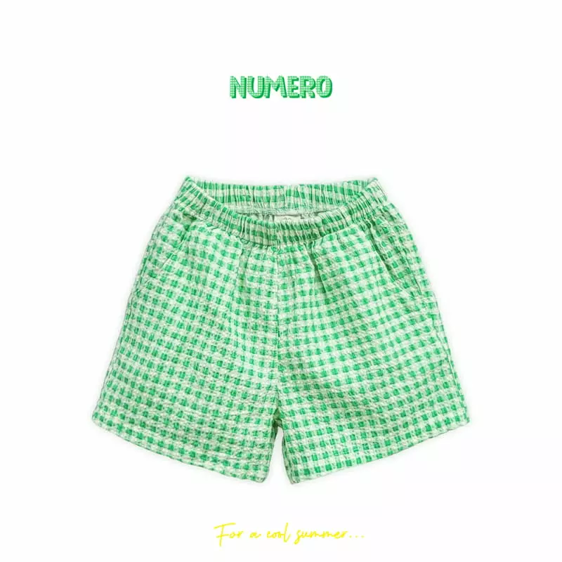 Numero - Korean Children Fashion - #littlefashionista - Bobo Check Shorts - 7