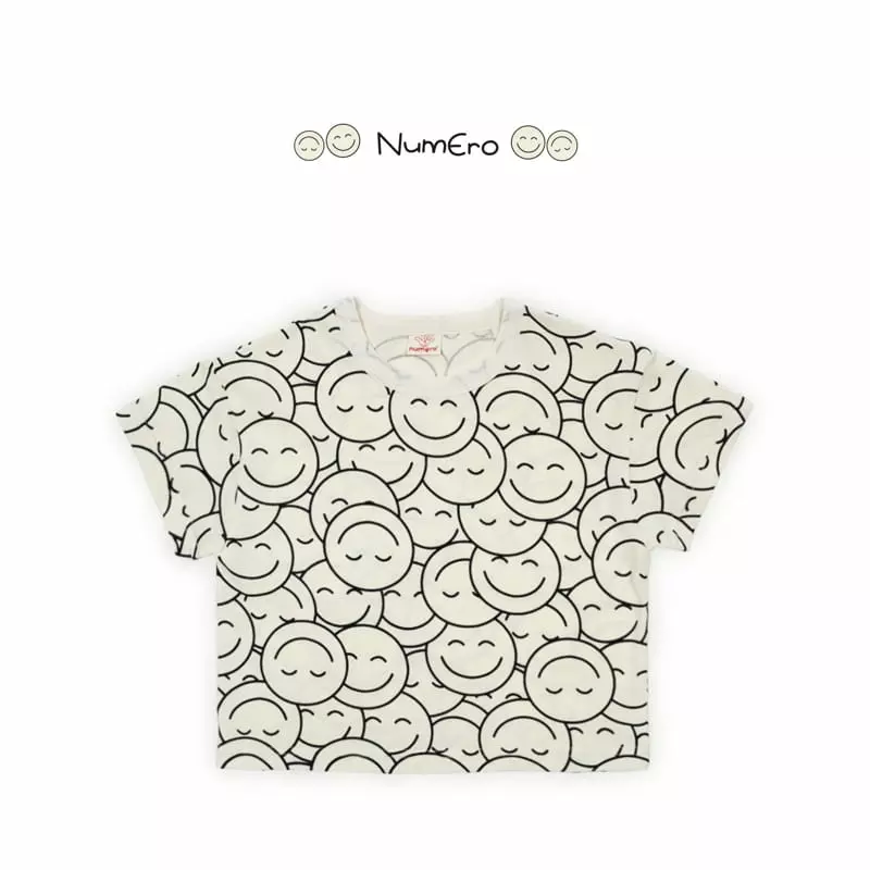 Numero - Korean Children Fashion - #magicofchildhood - Smile Tee - 7