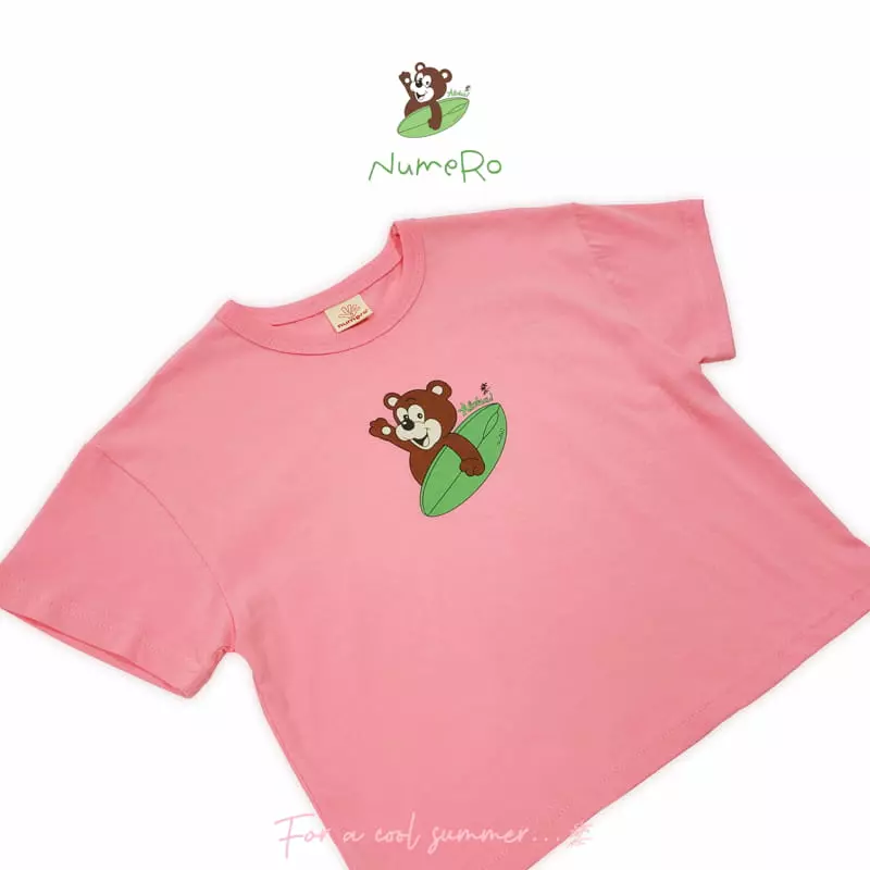 Numero - Korean Children Fashion - #prettylittlegirls - Surfing Tee - 12