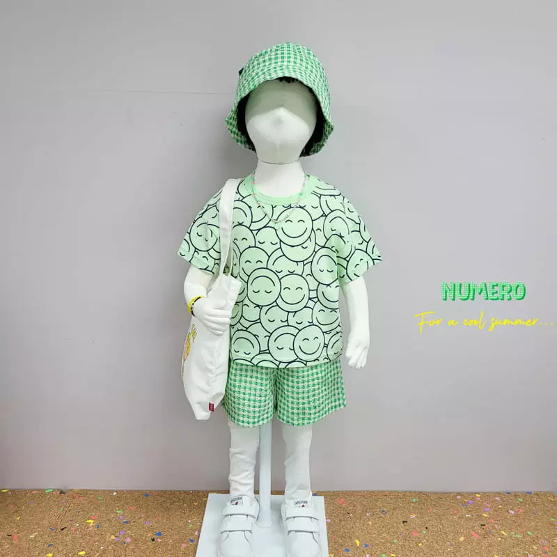 Numero - Korean Children Fashion - #prettylittlegirls - Bobo Check Shorts - 10