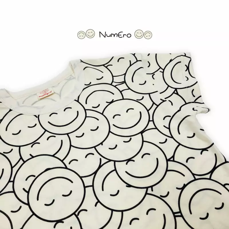 Numero - Korean Children Fashion - #prettylittlegirls - Smile Tee - 9