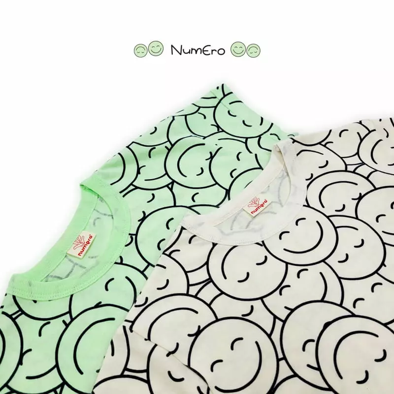 Numero - Korean Children Fashion - #stylishchildhood - Smile Tee - 12