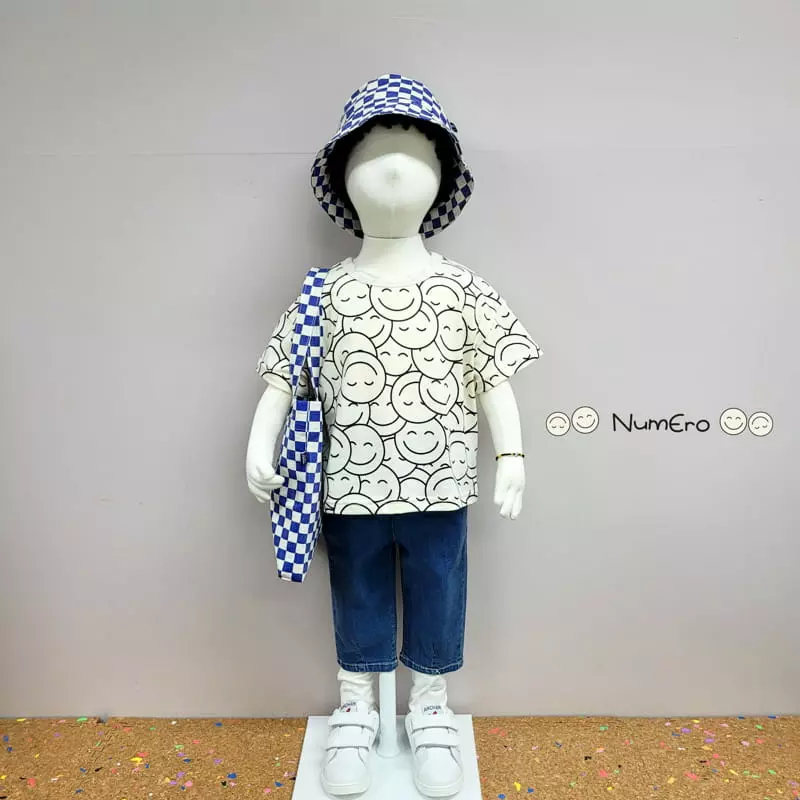Numero - Korean Children Fashion - #todddlerfashion - Smile Tee - 10