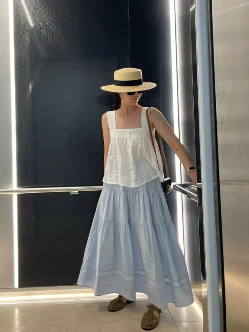 Oli Seoul - Korean Women Fashion - #momslook - Sora Arin Skirt - 7