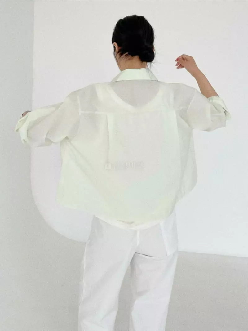 Oli Seoul - Korean Women Fashion - #womensfashion - Light Mint Shirt - 4