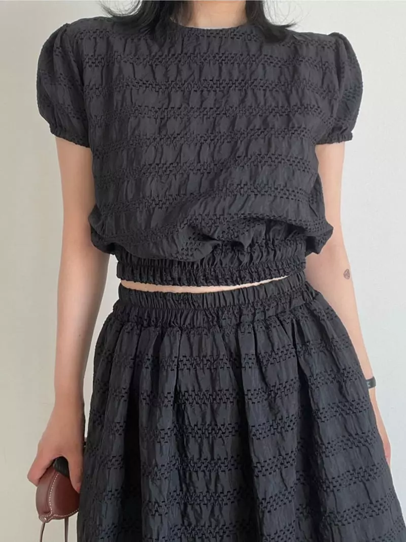 Oli Seoul - Korean Women Fashion - #momslook - Sujan Black Two Piece - 7