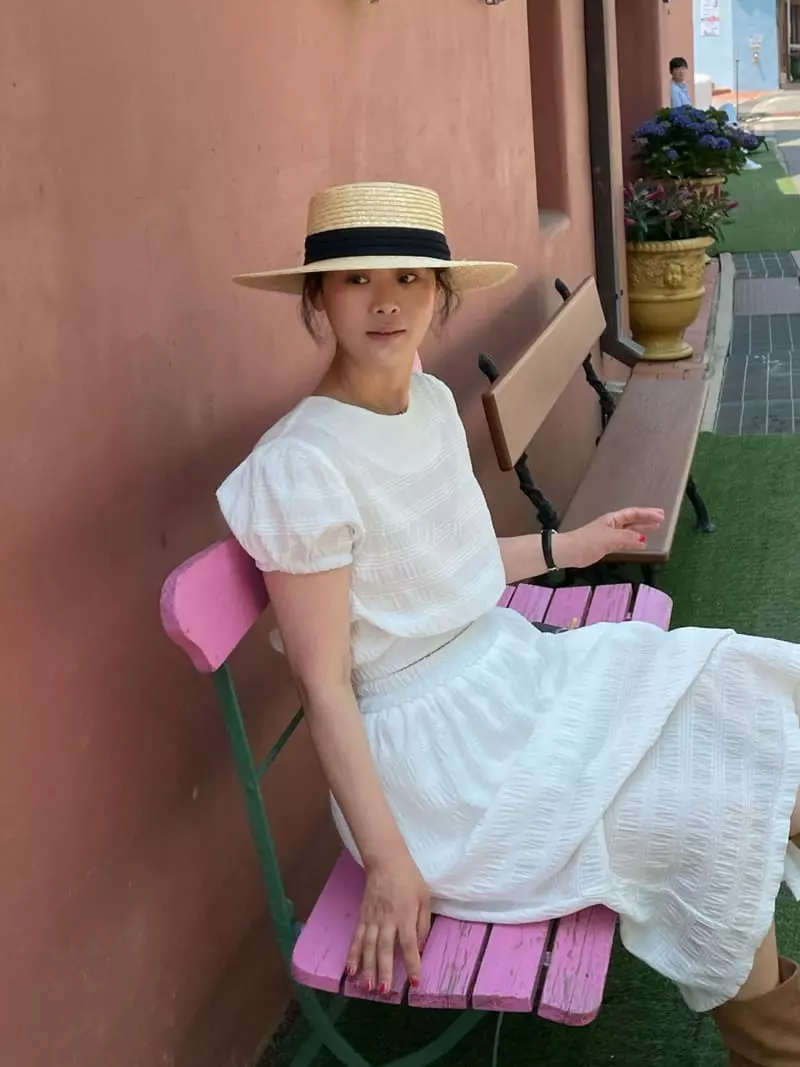 Oli Seoul - Korean Women Fashion - #momslook - Ivory Sujan Two piece - 2