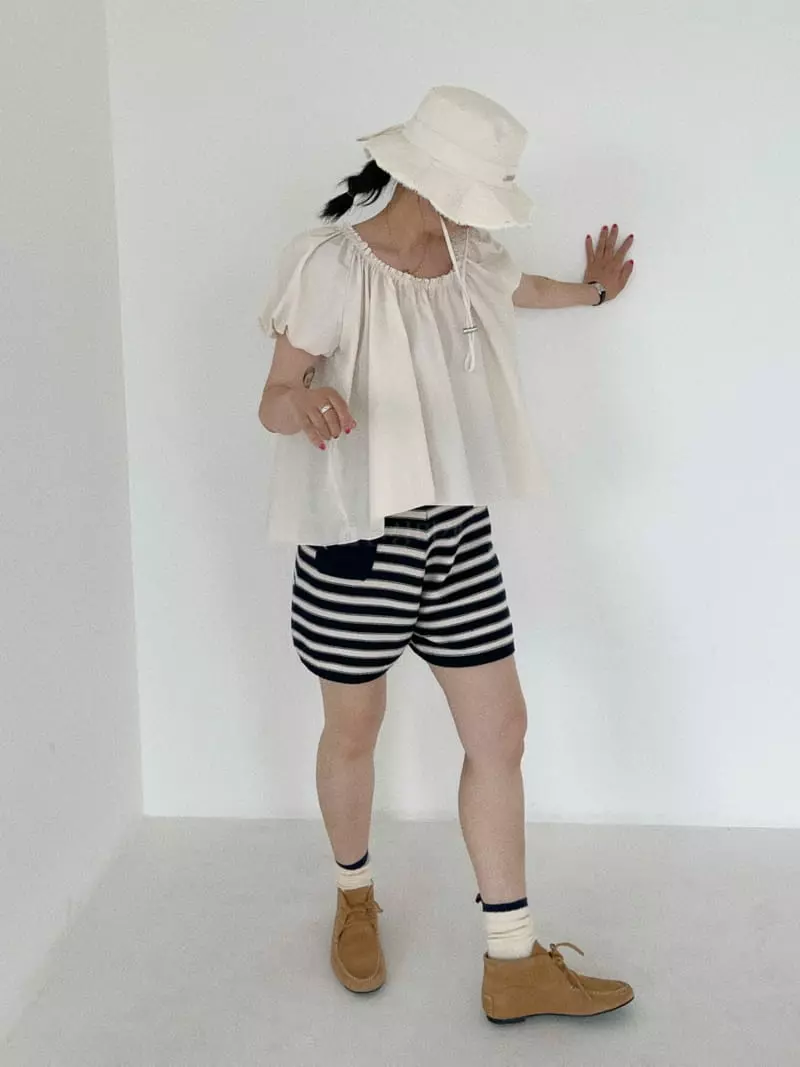 Oli Seoul - Korean Women Fashion - #momslook - Ivory Sugar Blouse - 3