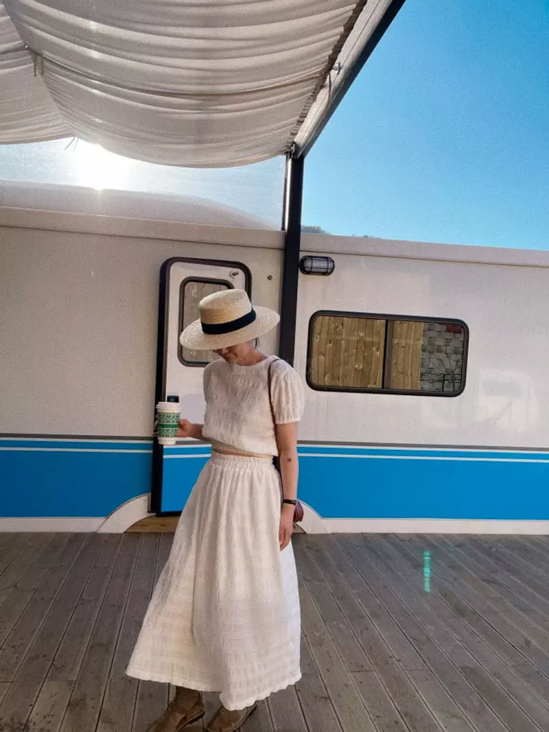 Oli Seoul - Korean Women Fashion - #pursuepretty - Ivory Sujan Two piece - 12