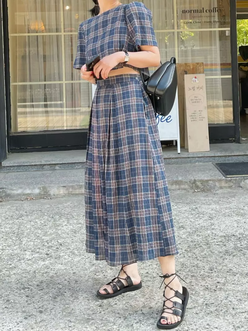 Oli Seoul - Korean Women Fashion - #shopsmall - Maon Set - 3