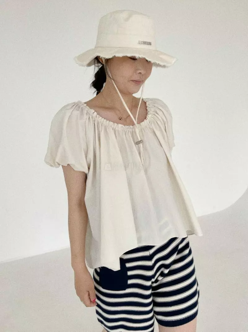 Oli Seoul - Korean Women Fashion - #shopsmall - Ivory Sugar Blouse - 11