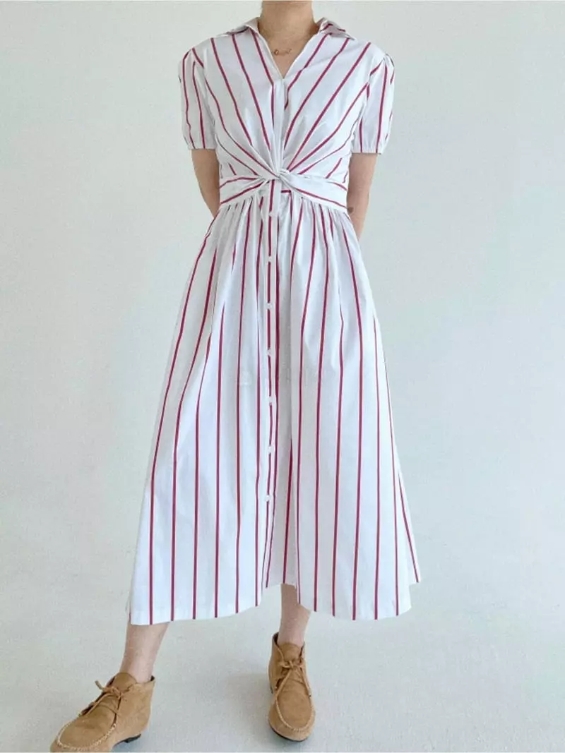 Oli Seoul - Korean Women Fashion - #thatsdarling - Red Signal One-piece - 5