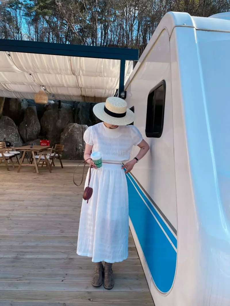 Oli Seoul - Korean Women Fashion - #vintageinspired - Ivory Sujan Two piece - 10