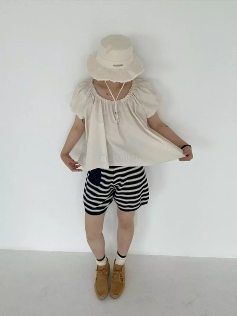 Oli Seoul - Korean Women Fashion - #vintageinspired - Ivory Sugar Blouse - 6