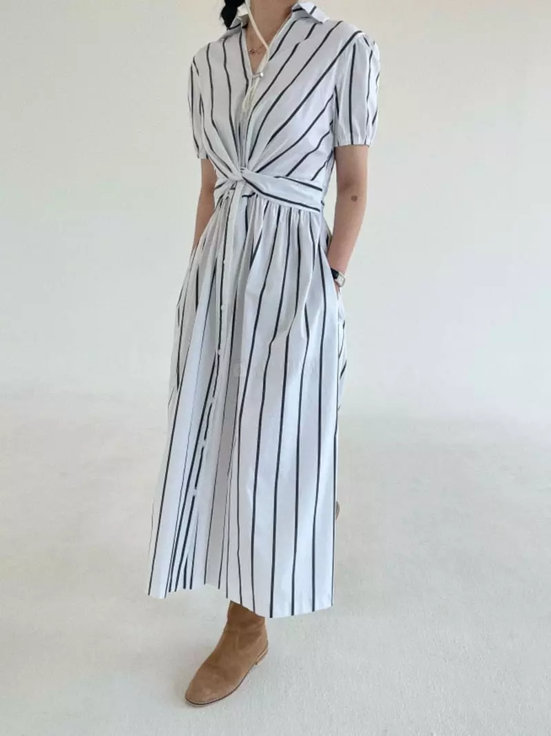 Oli Seoul - Korean Women Fashion - #womensfashion - Black Signal One-piece - 5