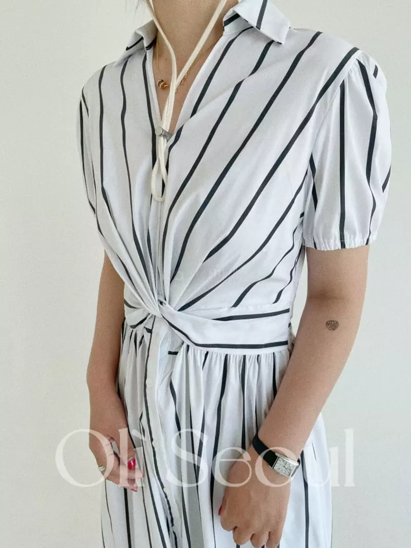 Oli Seoul - Korean Women Fashion - #womensfashion - Black Signal One-piece - 9