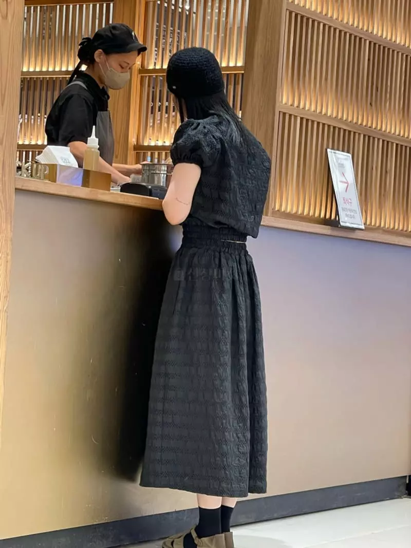 Oli Seoul - Korean Women Fashion - #womensfashion - Sujan Black Two Piece - 2