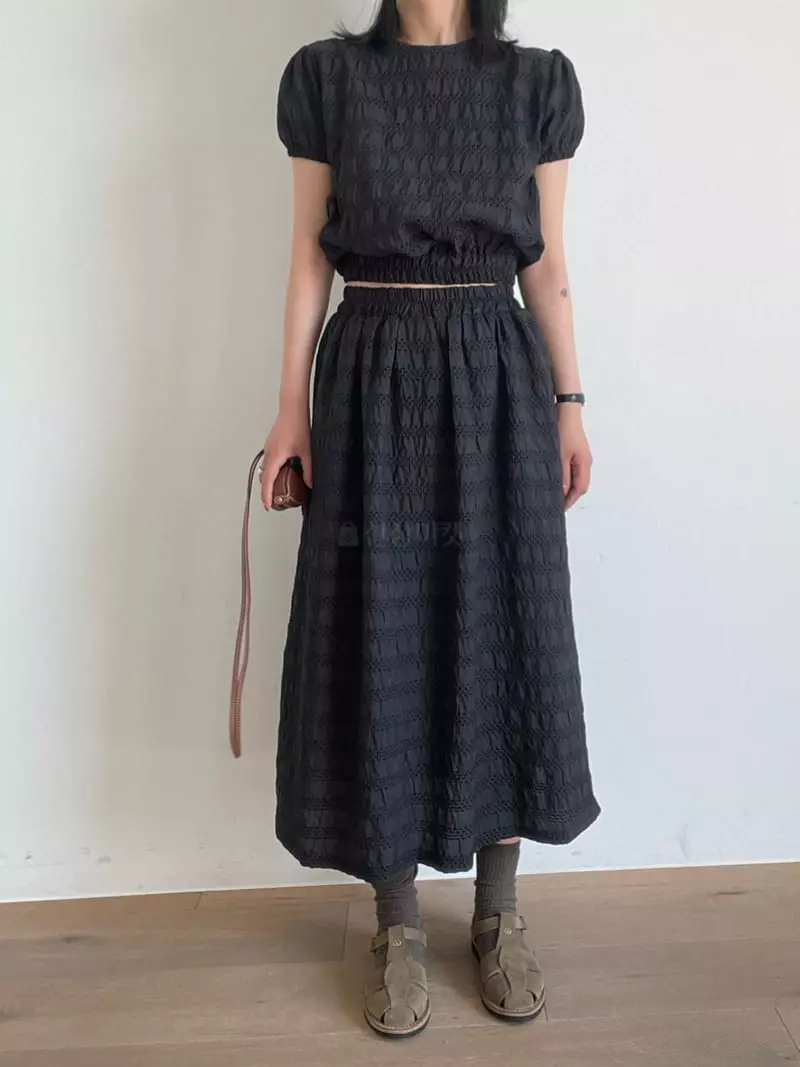 Oli Seoul - Korean Women Fashion - #womensfashion - Sujan Black Two Piece - 6