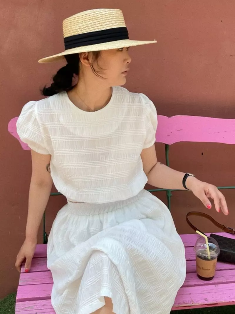 Oli Seoul - Korean Women Fashion - #womensfashion - Ivory Sujan Two piece - 5