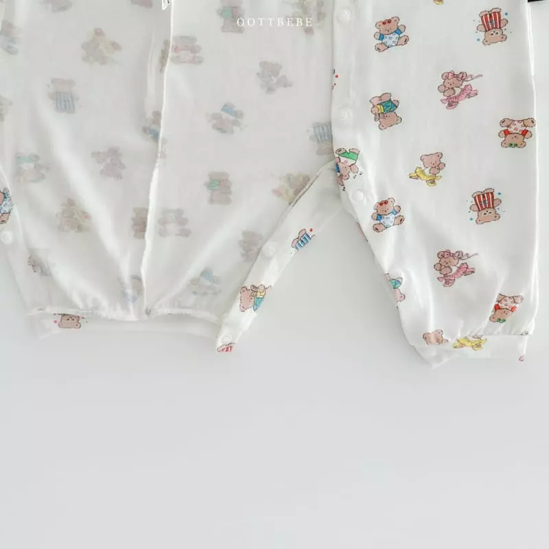 Oott Bebe - Korean Baby Fashion - #babyboutique - Friends Sleeveless Bodysuit - 8