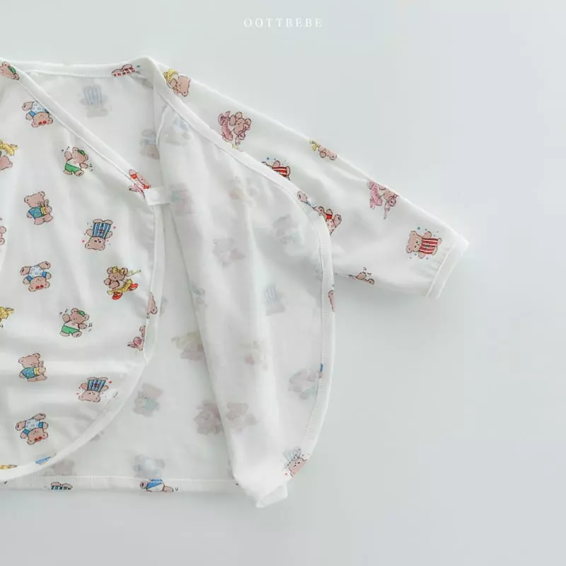 Oott Bebe - Korean Baby Fashion - #onlinebabyshop - Friends Benet Bodysuit - 4
