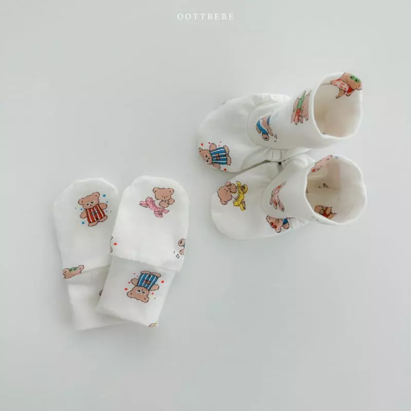Oott Bebe - Korean Baby Fashion - #babyboutiqueclothing - Friends Foot Hand Warmer - 10