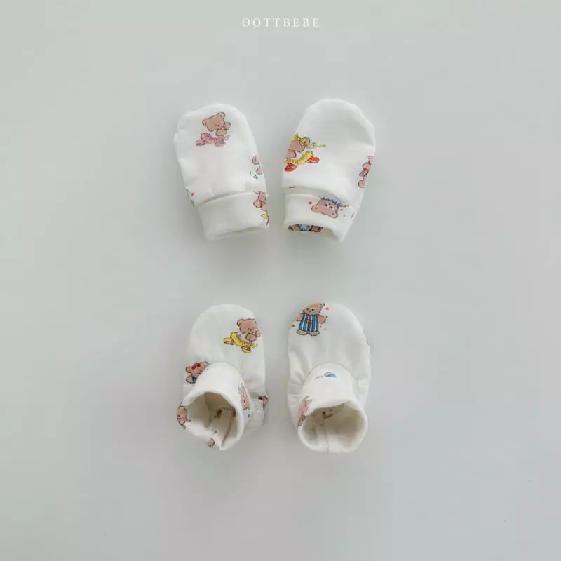 Oott Bebe - Korean Baby Fashion - #babyclothing - Friends Foot Hand Warmer - 11