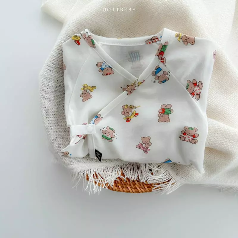 Oott Bebe - Korean Baby Fashion - #babyfashion - Friends Benet Bodysuit - 8