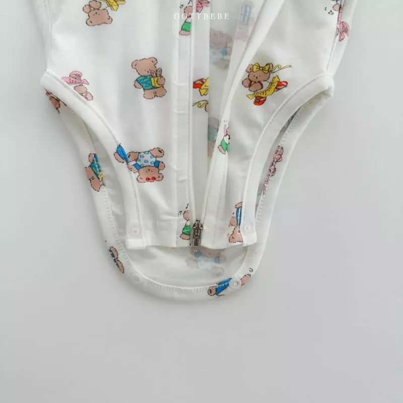 Oott Bebe - Korean Baby Fashion - #babyfever - Friends Bodysuit - 11