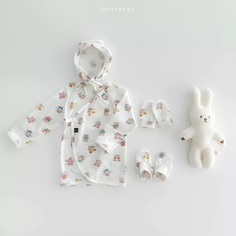 Oott Bebe - Korean Baby Fashion - #babyootd - Friends Bonnet - 3