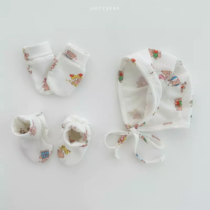 Oott Bebe - Korean Baby Fashion - #babyoutfit - Friends Foot Hand Warmer - 4
