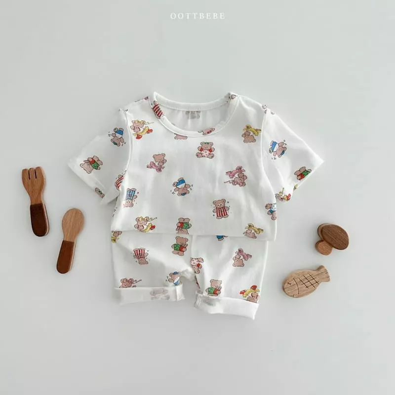 Oott Bebe - Korean Children Fashion - #fashionkids - Friends Modal Easywear - 2