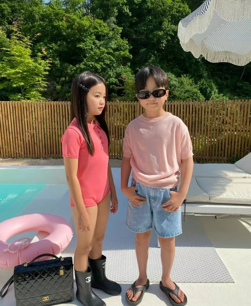 Our - Korean Children Fashion - #minifashionista - Jane Collar Swimwear - 12