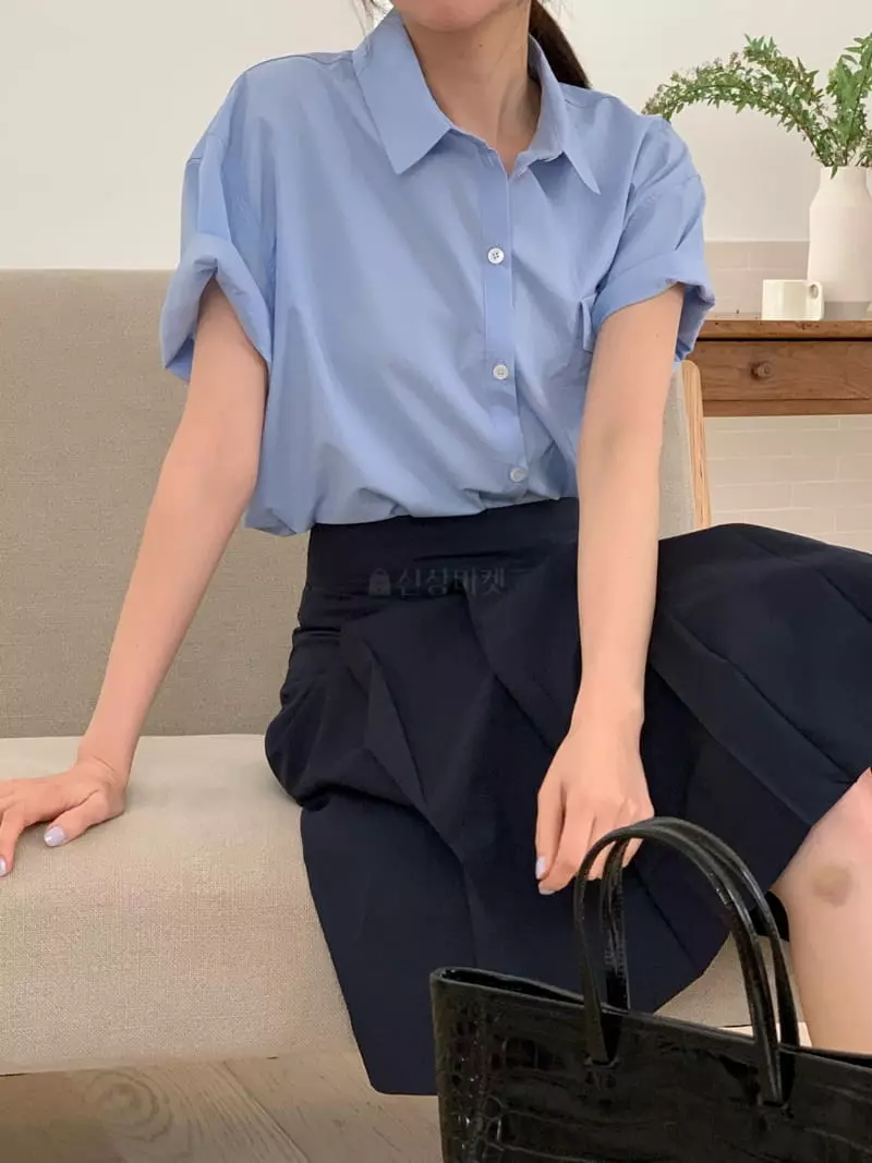 Ovu - Korean Women Fashion - #momslook - Ponny Wrinkle Skirt - 12