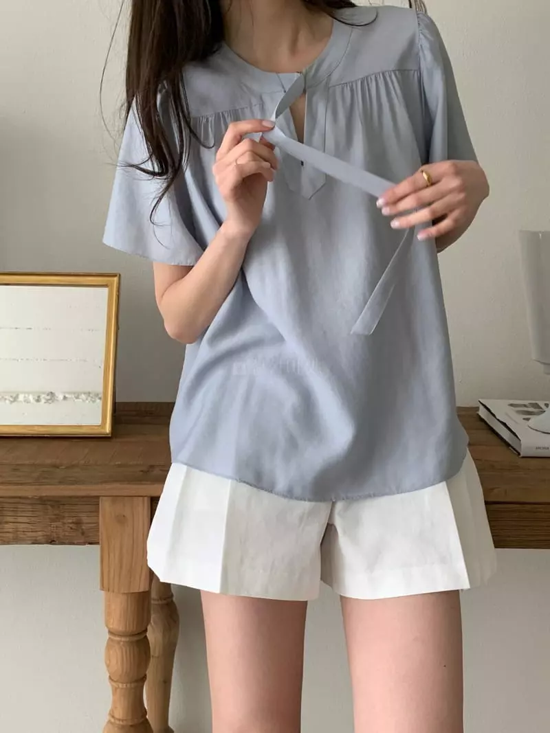 Ovu - Korean Women Fashion - #momslook - Kinder Blouse - 11