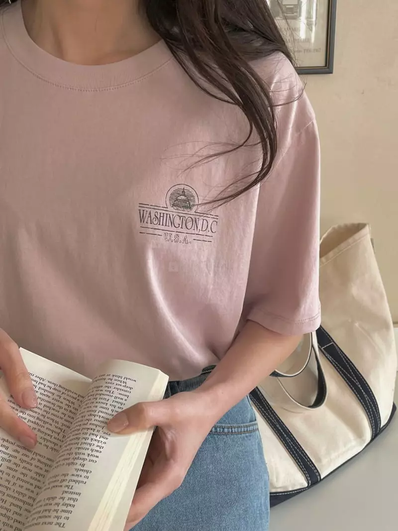 Ovu - Korean Women Fashion - #momslook - Washington Tee - 8